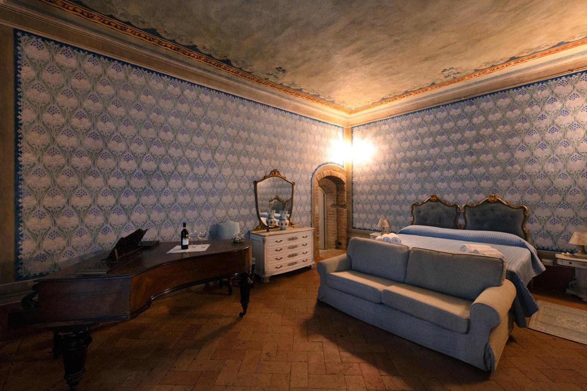 Bed and Breakfast Il Palazzo Del Cardinale Montalcino Exterior foto