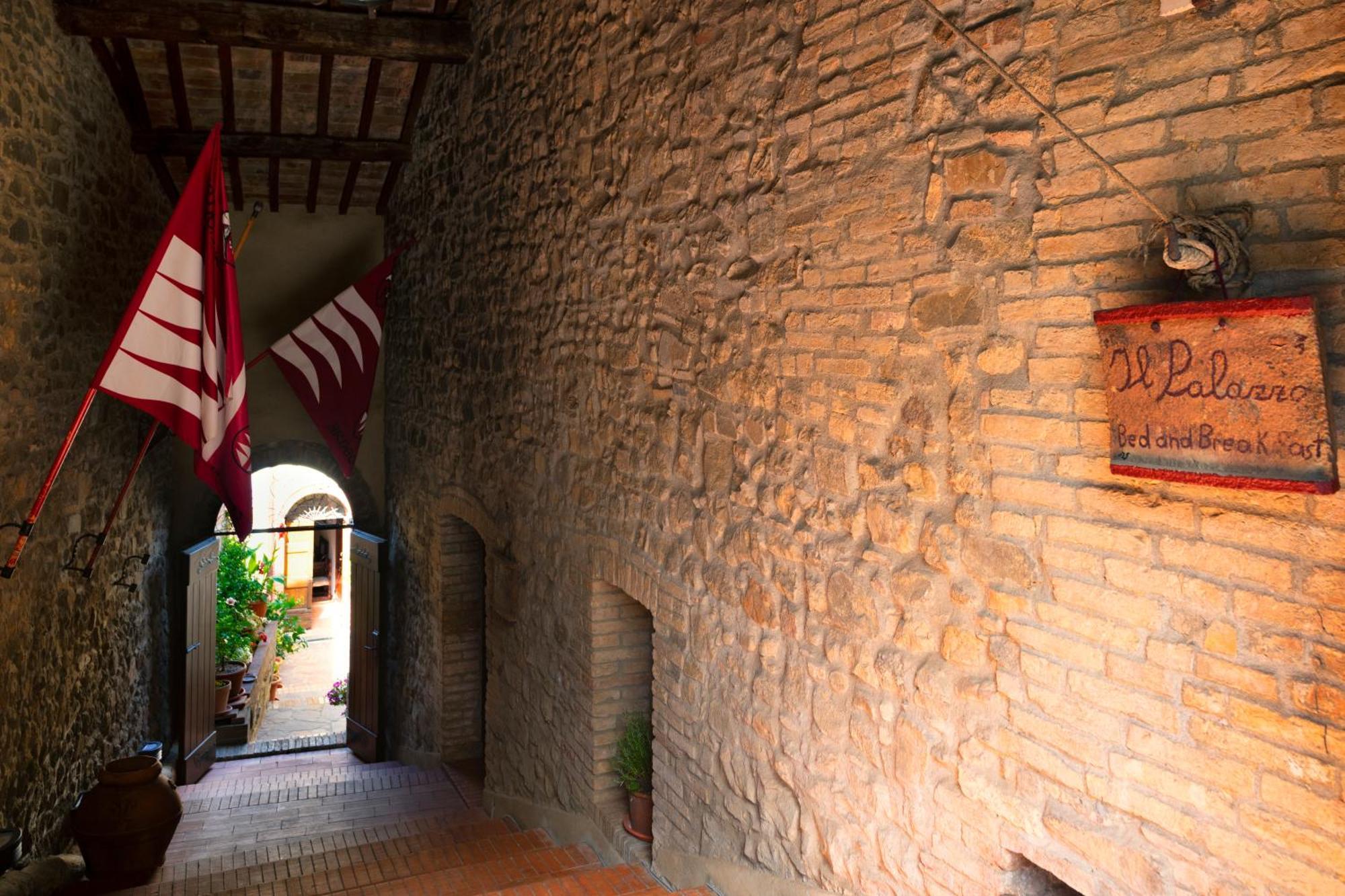 Bed and Breakfast Il Palazzo Del Cardinale Montalcino Exterior foto