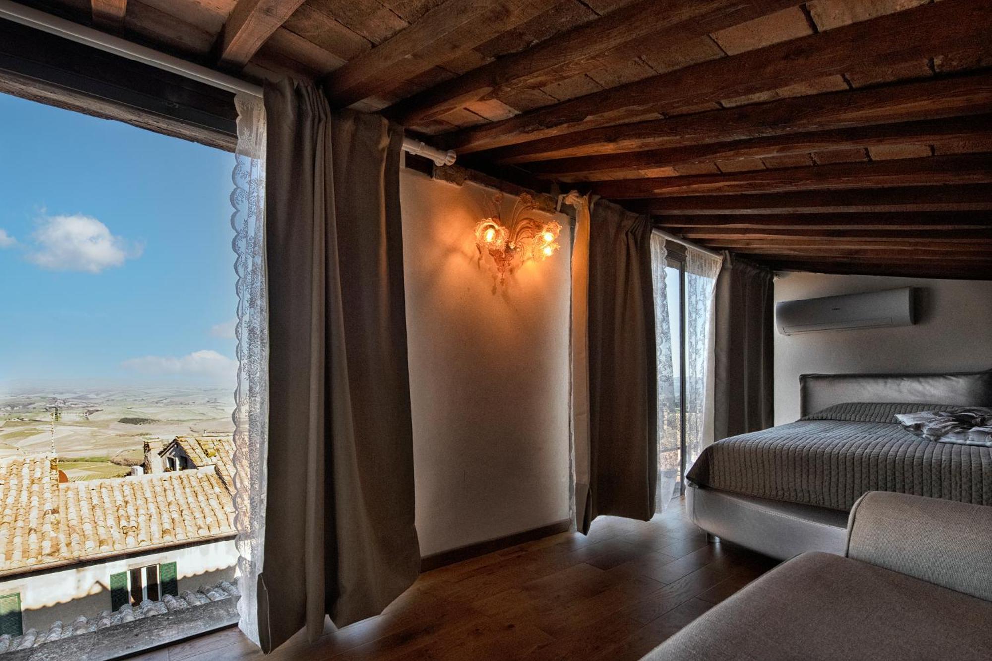 Bed and Breakfast Il Palazzo Del Cardinale Montalcino Exterior foto