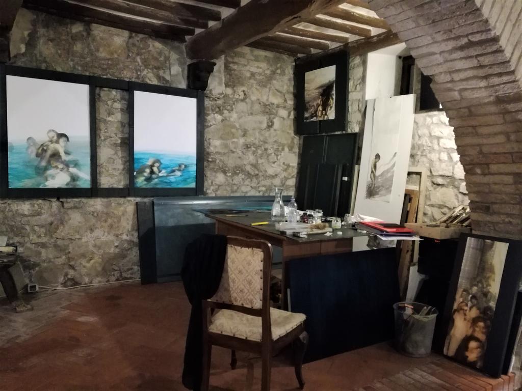 Bed and Breakfast Il Palazzo Del Cardinale Montalcino Exterior foto
